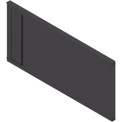 AMBIA-LINE поперечный разделитель для LEGRABOX ящик с высоким фасадом (ZC7F400RSP), терра-черный
