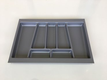 Лоток для столовых приборов Trend II, в ящик 700/450, серый орион матовый