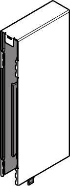 TANDEMBOX intivo, BOXCOVER передний, белый