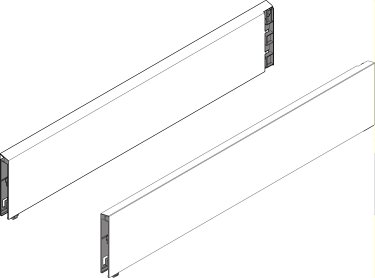 TANDEMBOX, BOXCAP 450мм, черн., комплект