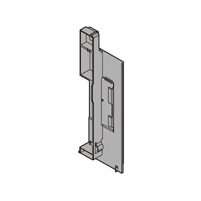 LEGRABOX, Заглушка для держателя фасада высокого внутреннего ящика со вставкой, лев., пластмасса, гавана коричневый