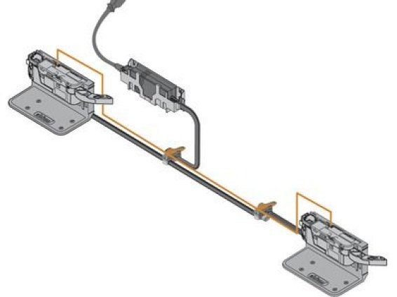 SERVO-DRIVE, кабель синхронизации 80 мм