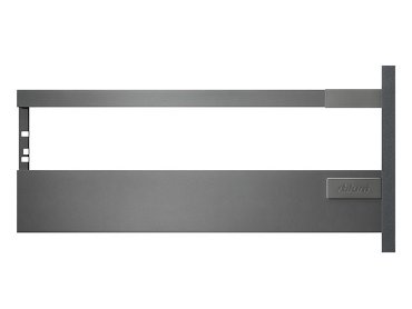 Ящик TANDEMBOX antaro (высота B 160, глубина 550 мм, до 30 кг), крепление саморез, серый орион