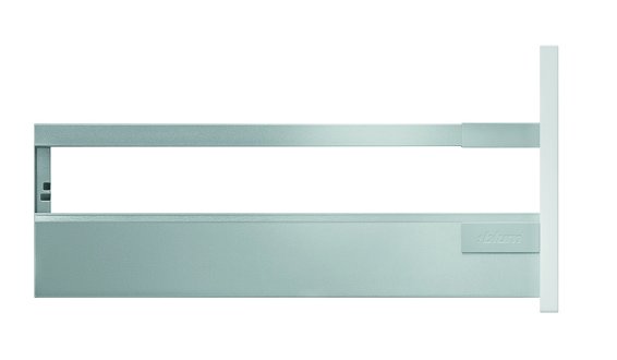 Ящик TANDEMBOX antaro TIP-ON BLUMOTION (высота B 160, глубина 400 мм, до 20 кг), крепление INSERTA, серый