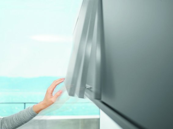 Подъемный механизм, AVENTOS HK-XS 2x15 для TIP-ON, вкладными петлями и прямыми ответными планками